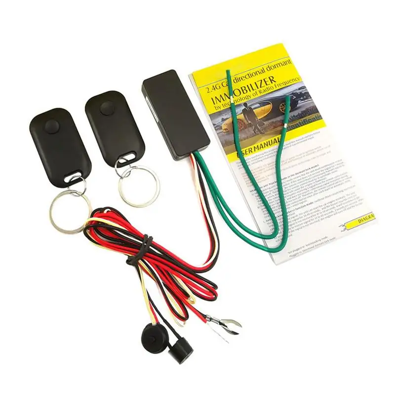 

Car Anti-Theft Alarm Vehicles Engine Lock Cordless Alarm Car Theft Proof Products Remote Control Alarm For Suv Off-Road Vehicle