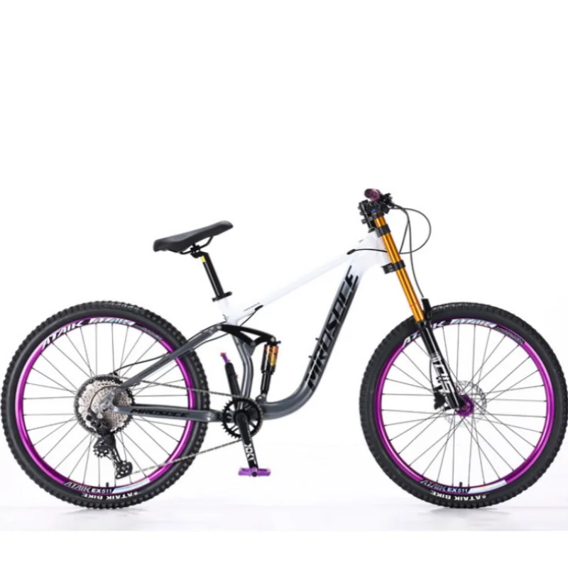 26 Inch Soft Tail Mountain Bike 11 Speed Double Damping