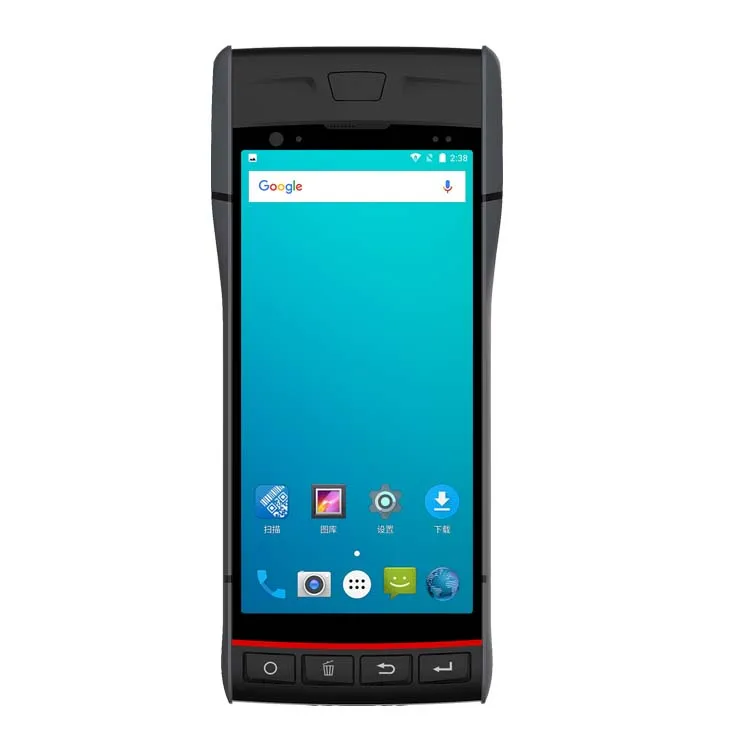 

5.5 Inch Large Screen Android 9 4g Wireless Handheld Terminal Android Rugged Pda with Thermal Printer