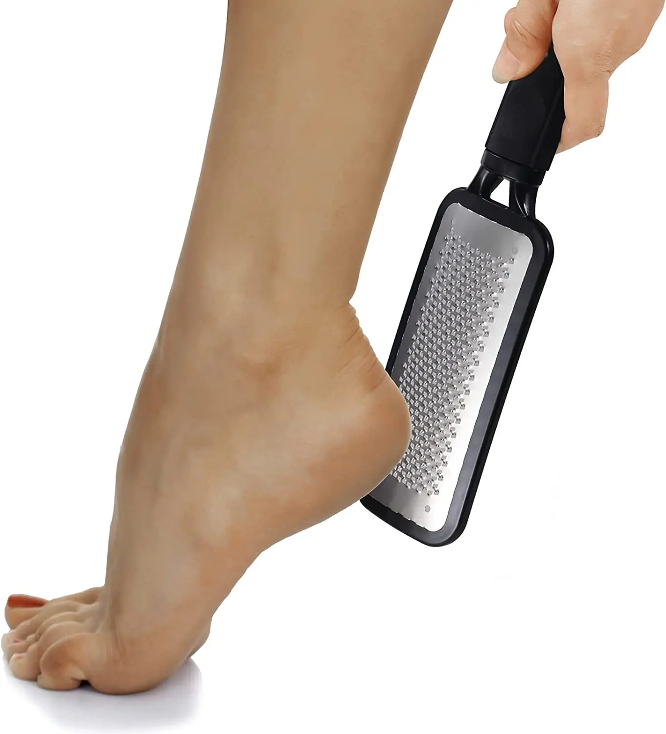 Colossal foot rasp foot file and Callus remover. Best Foot care pedicure  metal surface tool to remove hard skin. Can be Used on both wet and dry feet,  Surgical grade stainless steel