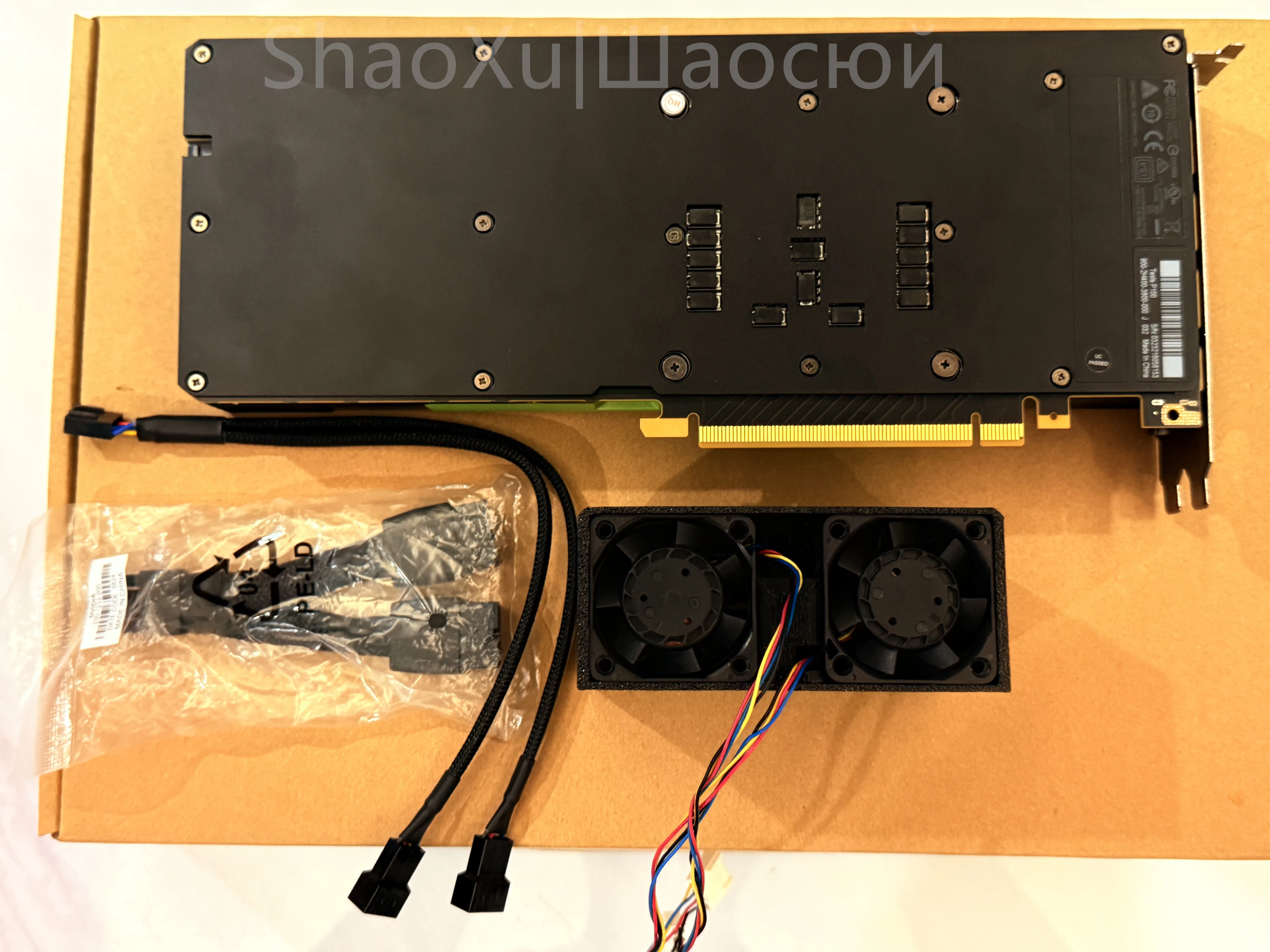NVIDIA TESLA P100 16GB Free fan AI Card HBM2 PCIe 3.0 AI