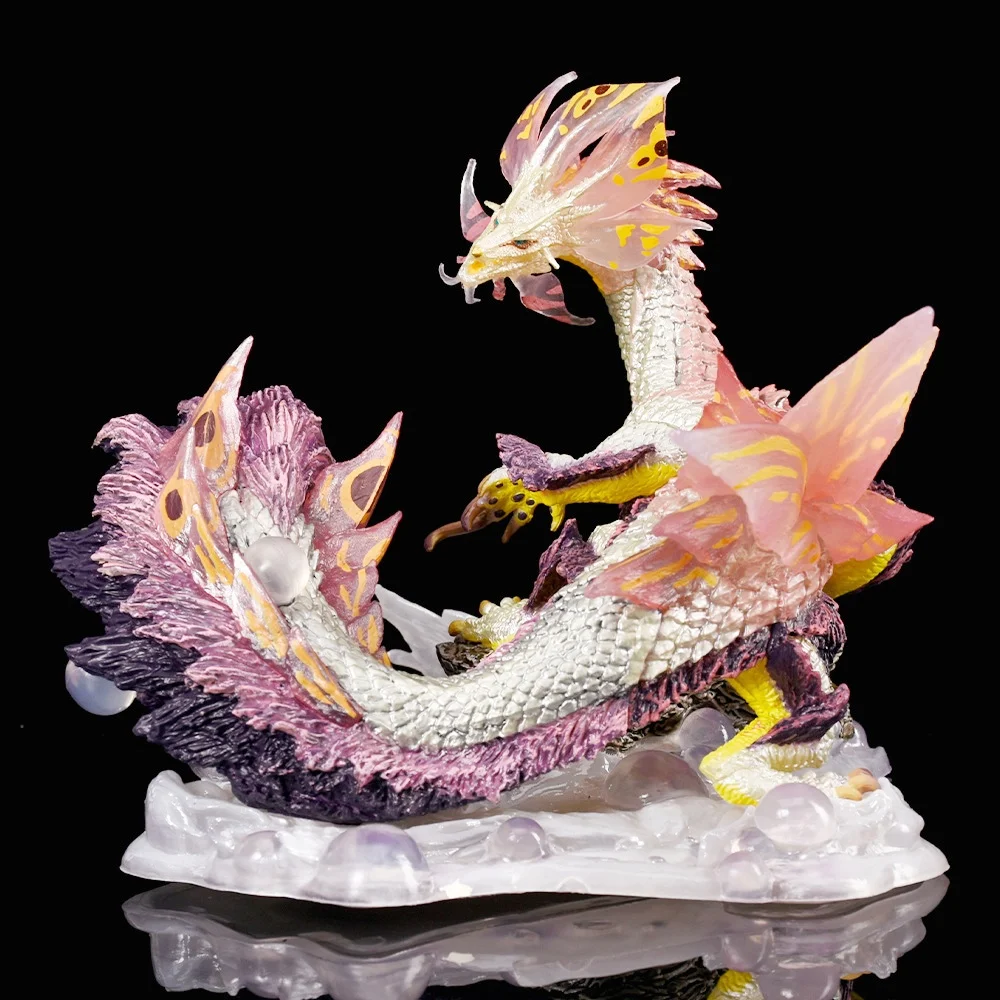 Monster Hunter Rise Mortuly Rim Box Egg Monster Dragon Killer Ice Malse Dragon Game Furniture For Display Model Gift Hand