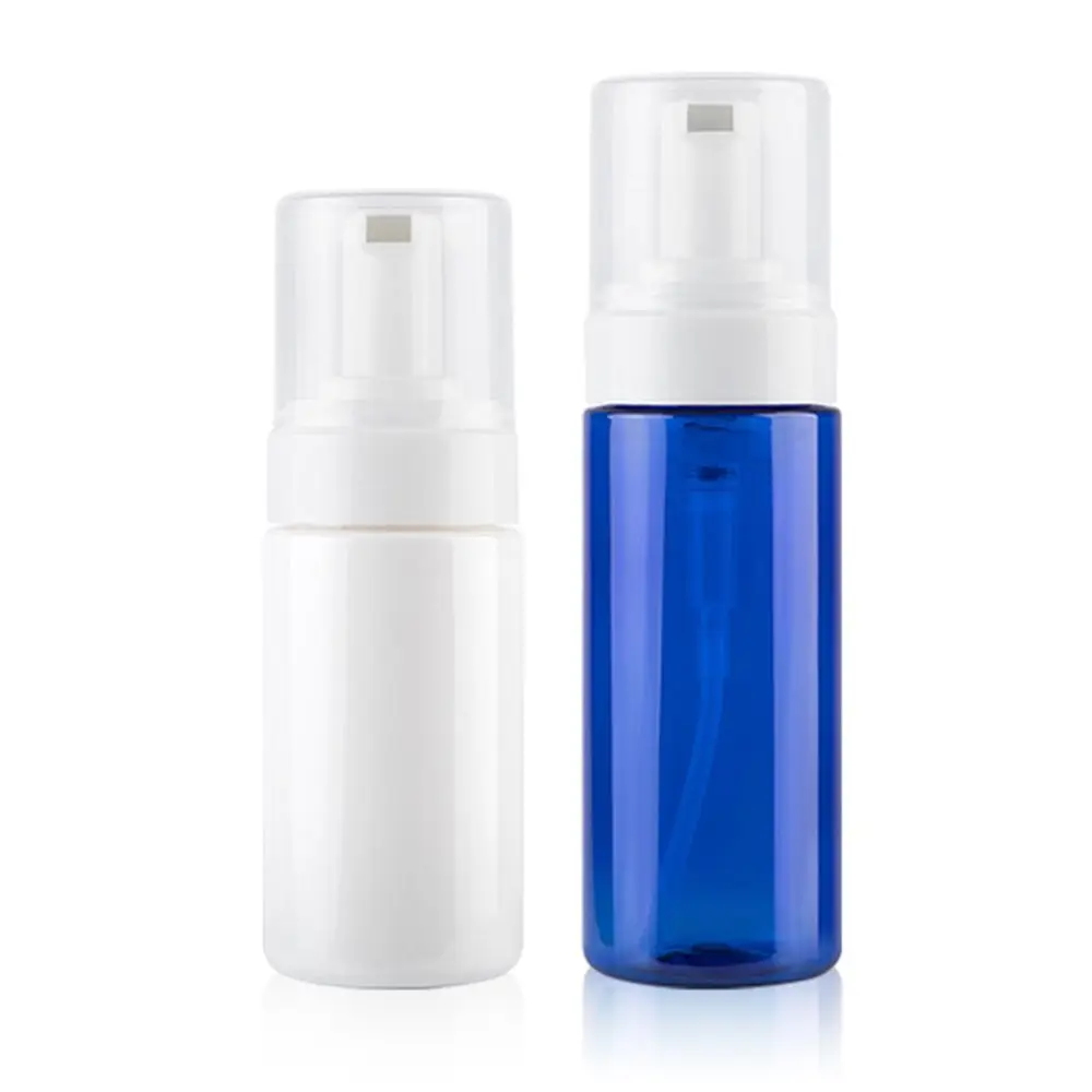 Clear Blue Shampoo Lotion Shower Gel Foam Pump Bottles Foaming Bottle Liquid Soap Whipped Mousse Points Bottling 5