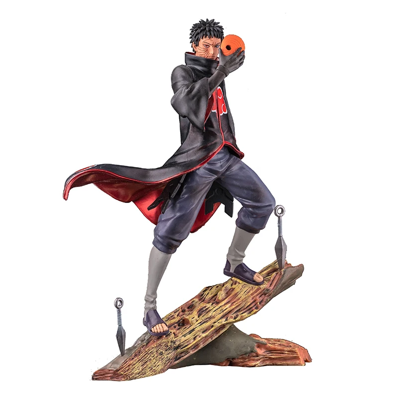 

Сменная голова Наруто GK Akatsuki Tobi статуя Учиха Обито модель 26 см ПВХ аниме экшн-фигурка детские игрушки для детей Подарки