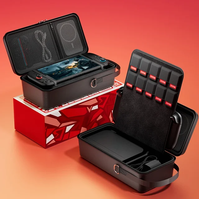 Switch 2 Hard Shell Carrying Case, Storage Bag for Console & Accessories 6