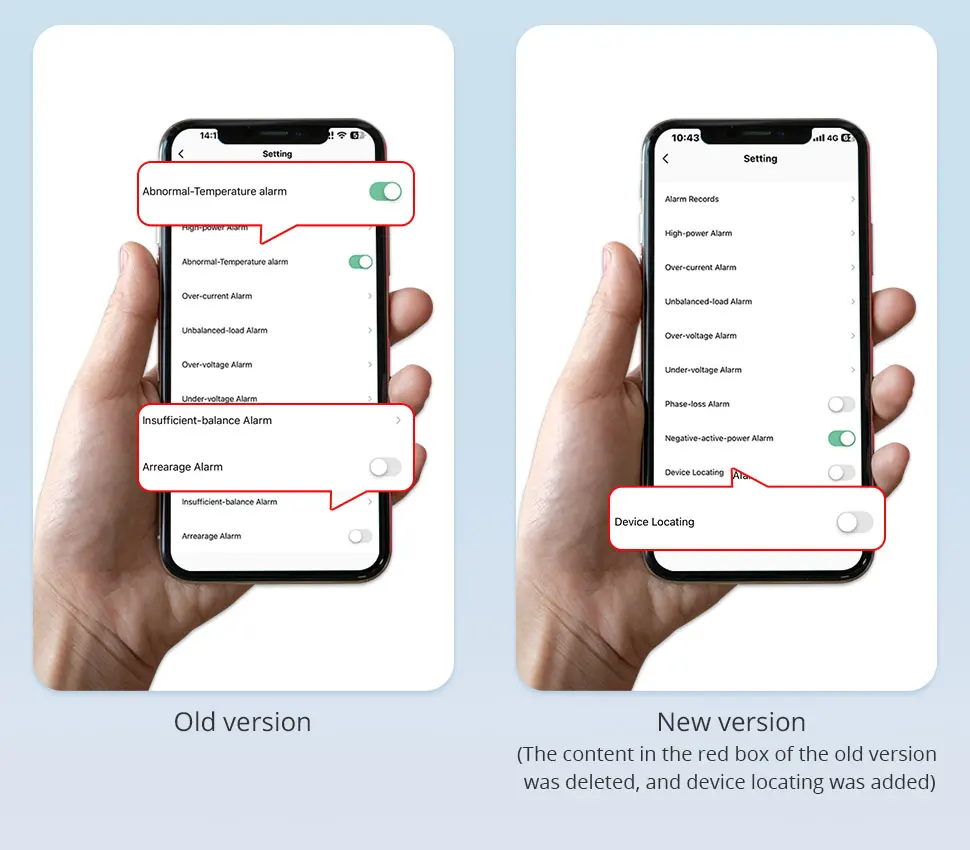 tempo real, alarme inteligente de consumo de