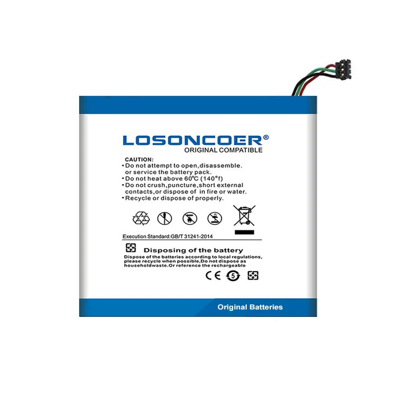 LOSONCOER 2900mAh 361-00105-00 Battery For Garmin edge 1030