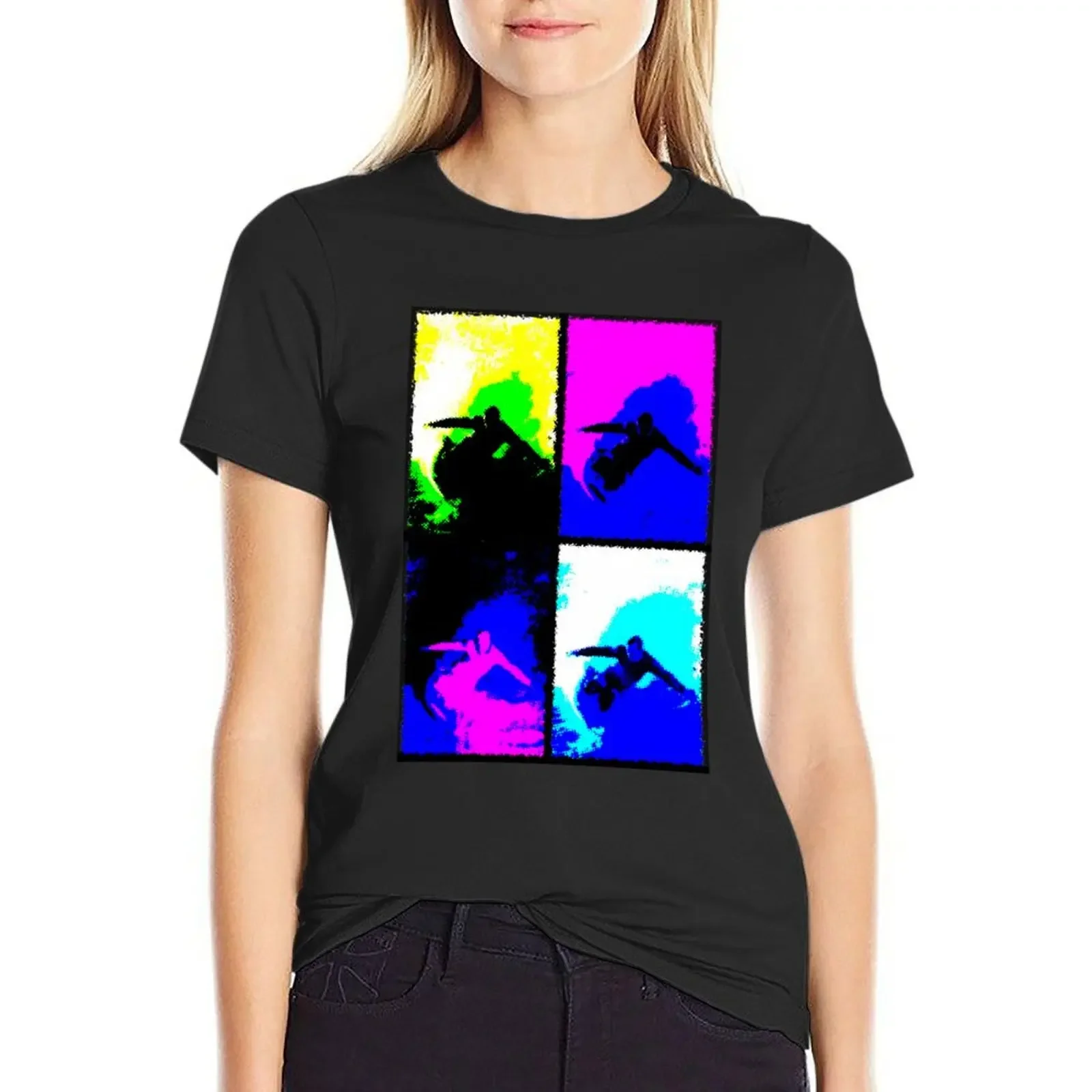 

Warhol＊s cutback T-Shirt summer clothes cute tops oversized Women's tops
