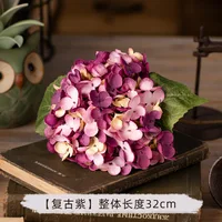 Artificial Hydrangea Silk Flower Single Plastic Artificial Flower Shop Decoration Flower Arrangement Wedding Artificial Flower - Image 4