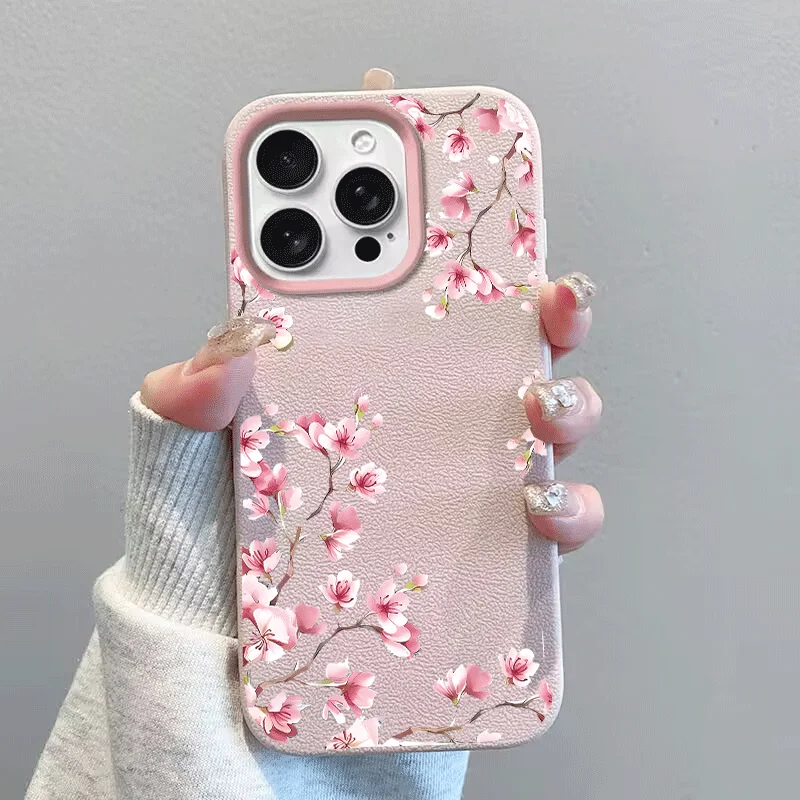 Elegant Flower Lichee Pattern Phone Case