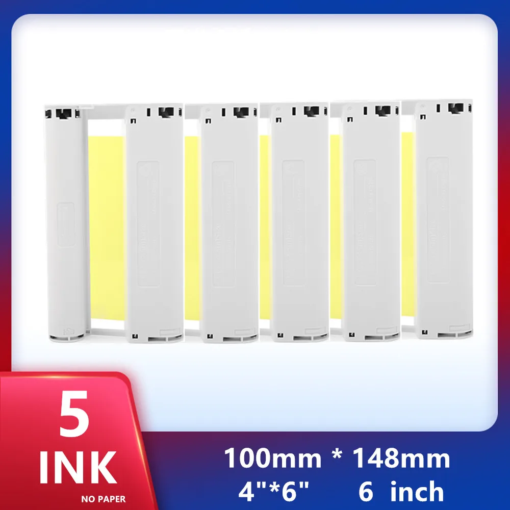 

For Canon SELPHY CP1200 CP1300 CP910 CP900 CP820 ES1 ES2 ES30 CP100 CP200 CP300 CP400 CP500 CP600 CP700 CP720 ink paper 6" 6inch