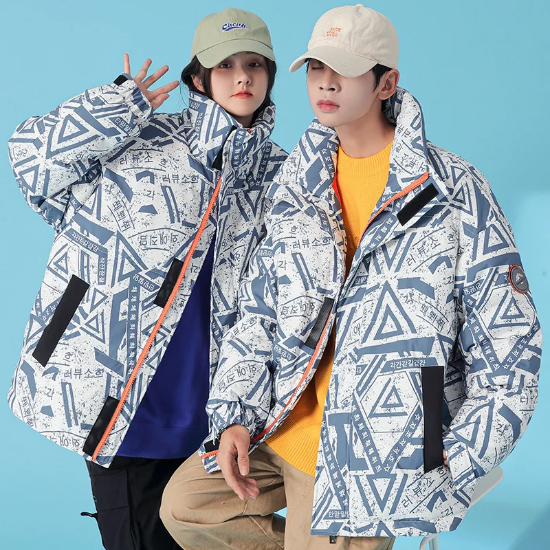 Winter New Down Jacket Men Shiny Waterproof Duck Down Jacket Men's Fashion Casual Thick Warm Bread Men Jacket Warm Winter Coat