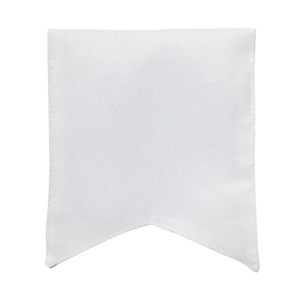 Sublimation Blank White Banner Pennant Flag Polyester Hanging Wall