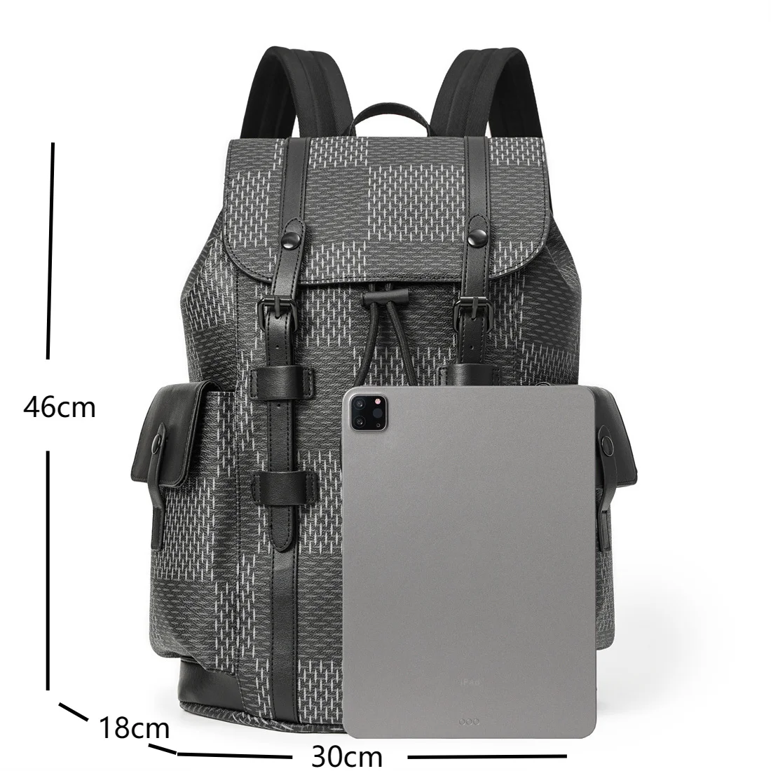 Rugzak Heren Grote capaciteit Eenvoudige Outdoor Rugzak Hoogwaardige College Student Schooltas Computer Rugzak_voghion.com