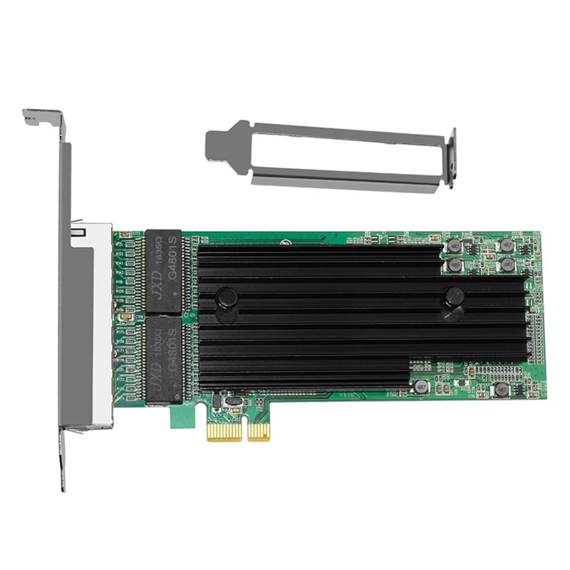 Porta para Intel 82575 Pcie Gigabit Placa de Rede Ieee802.3 Pci Express x1 1000mbps Desktop Rj45 Lan Ethernet Adaptador L41e 4 - Imagem 4