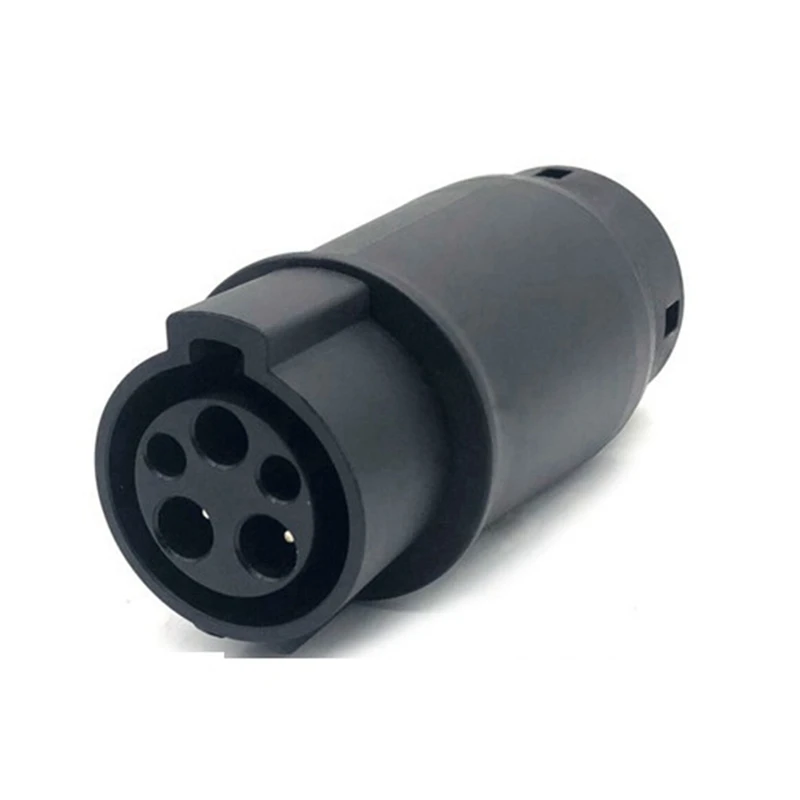 

3X EVSE EV Adaptor 32A J1772 Type 1 To Type 2 Plug EV Adapter, Electric Cars Vehicle Charger Charging Connector