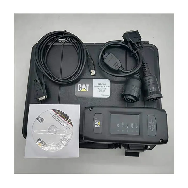 CAT excavator diagnostic tool communication adapter group 317-7485 CAT ET3 diagnostic tool 3177485 et3 317 7485 6130 01 600 5398 for 2022a cat caterpillar et diagnostic adapter 3