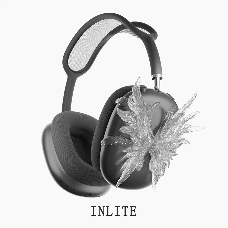 Wings AirPods Max Headphone Protective Cover Liquid Metal Silver