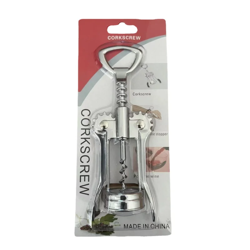 Wine opener Stainless steel wing type Corkscrew bottle opener