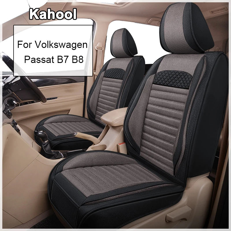 Kahool Car Seat Cover For VW Passat B7 B8 2010 2022 Auto Accessories