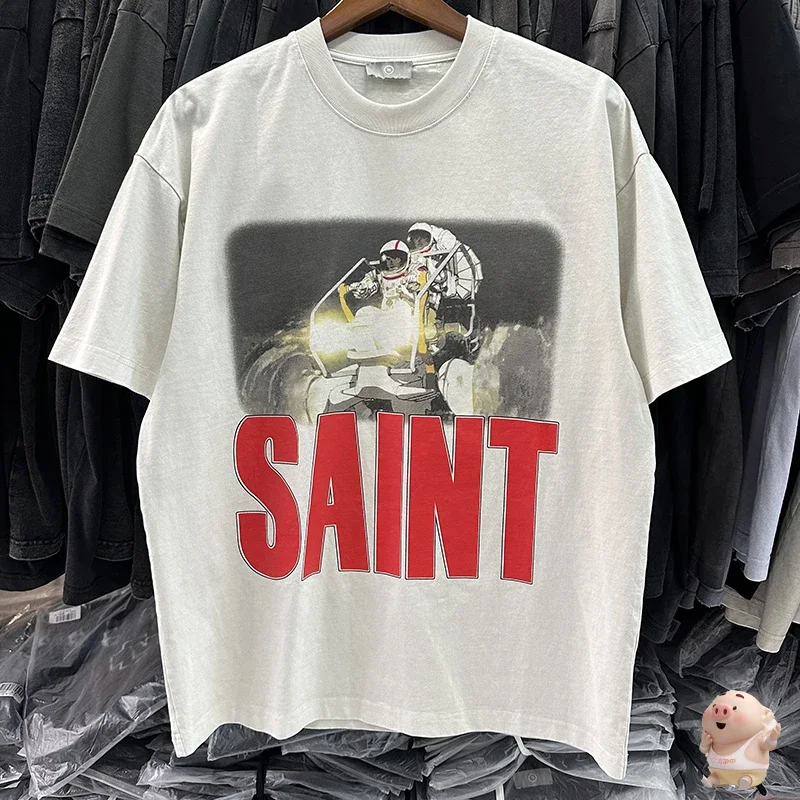 

Футболка Мужская/Женская хлопковая с принтом, свободная рубашка в стиле хип-хоп, топ с коротким рукавом, в японском стиле, летний вариант