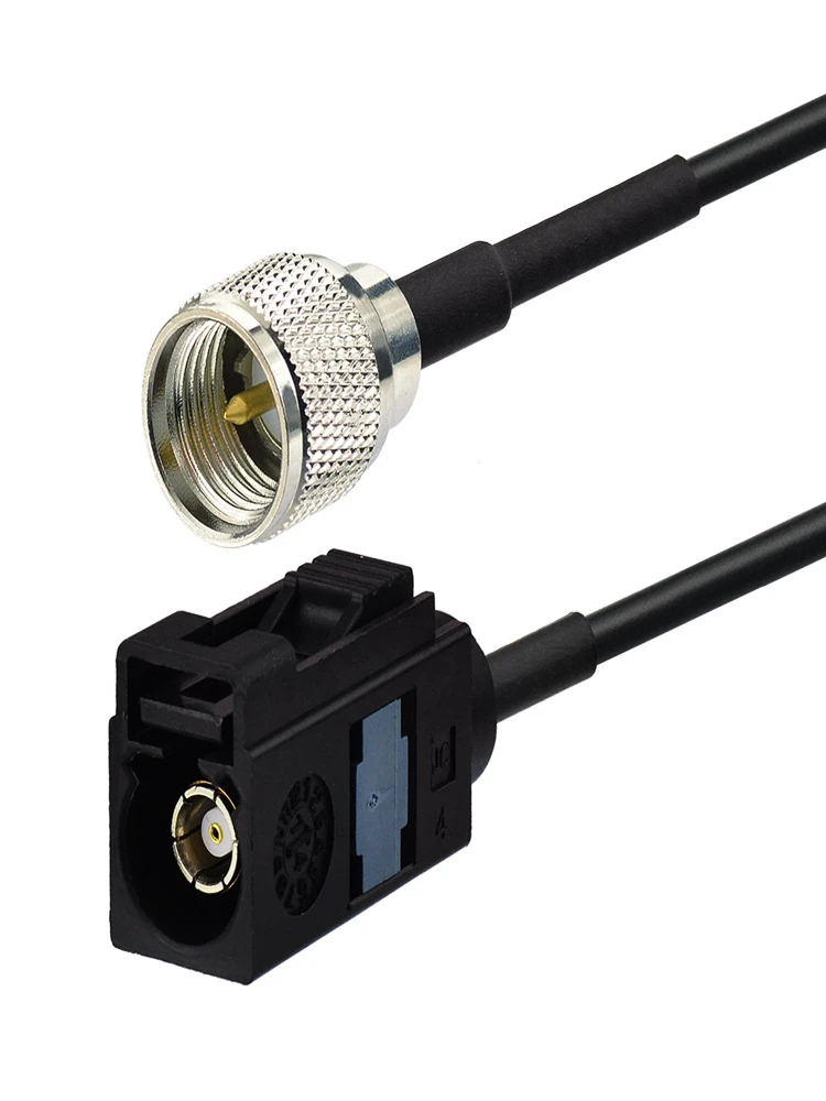 Coaxial Cable Fakra Female to Mini UHF Male RG174 for CB Radio