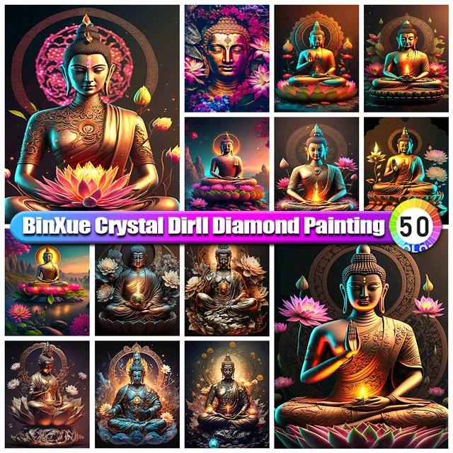 Diy 5D Diamond Painting 2023 New Buddha Full Square/Round Mosaic