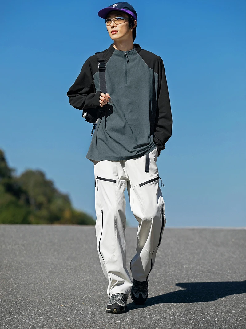 UV 50 Shirts for Man Long Sleeve Fishing Clothing Outdoor Hiking Camping UPF 50 Shirts Sun Protection Cycling Shirt Men Tops