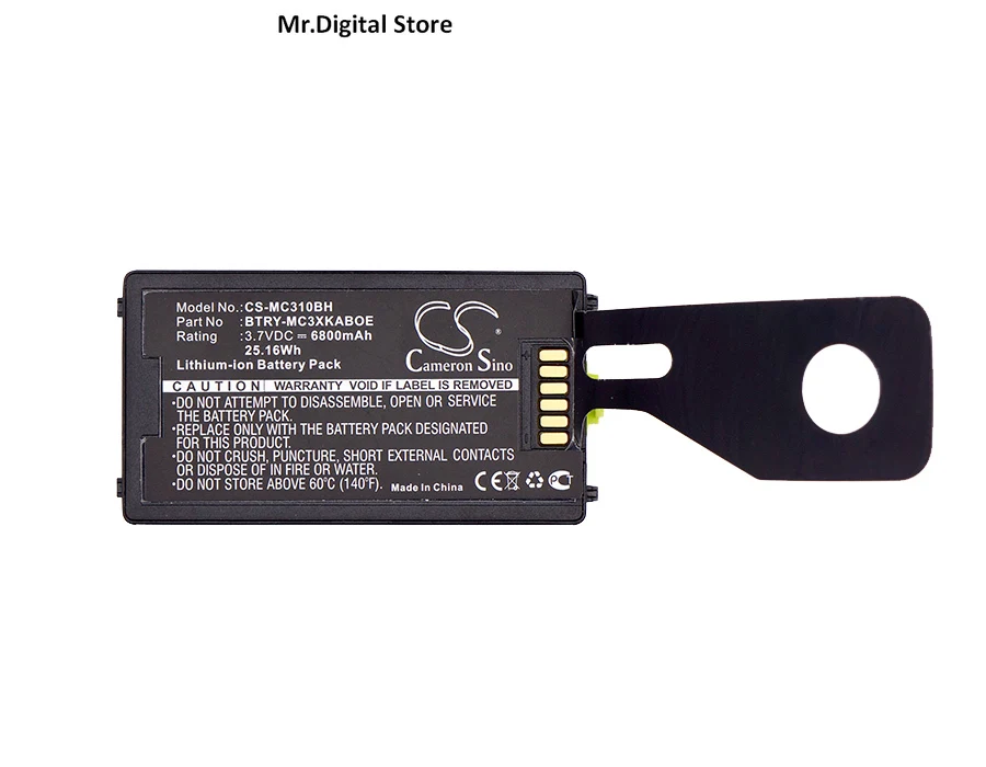 

Cameron Sino 6800mAh Battery for Symbol MC3090,MC3090G,MC3090R,MC3090S,MC30X0 Laser,MC30X0RL,MC3200,MC32N0,MC48S-00E,MC70,MC7004
