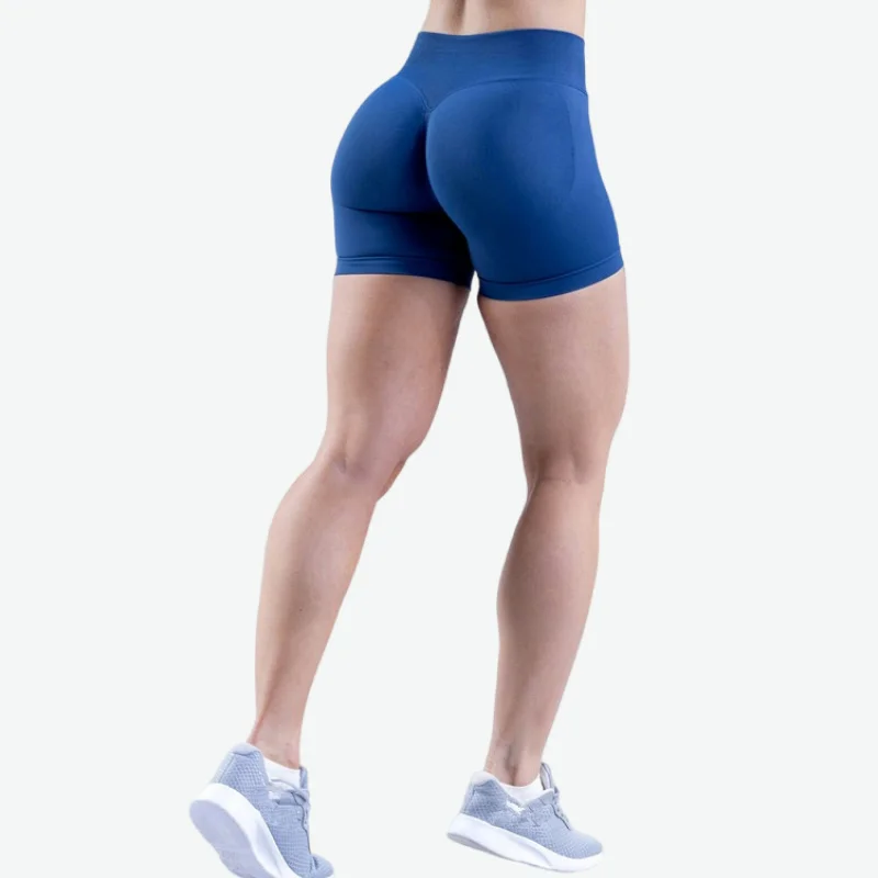 Women Workout Tights sports shorts running shorts yoga shorts workout shorts seamless shorts Fitness Outfits Gym Wear Yoga Shorts Low Waist Seamless Sport Shorts Ladies Scrunch Bum Compression