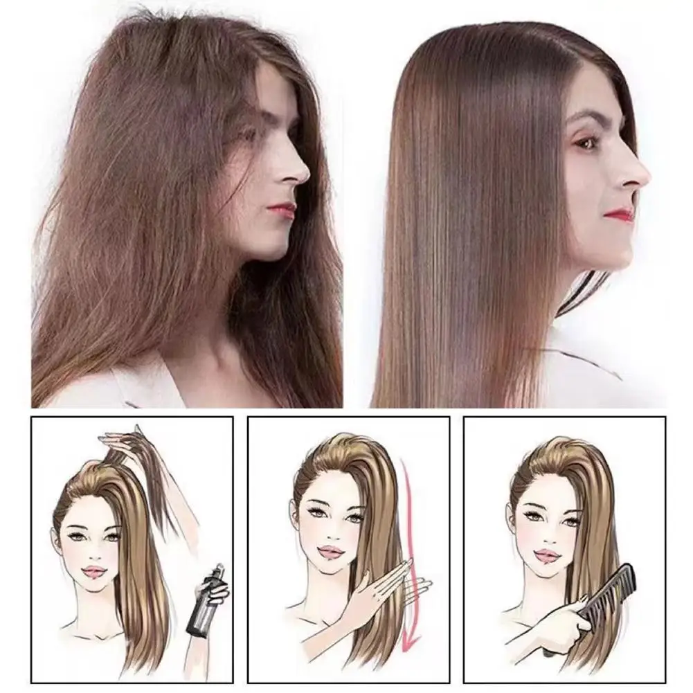 Hair Oil Hair Protection Spray Golden Lure Pheromone Hair Oil Long Lasting Perfume Oil Improve Dry Frizzy