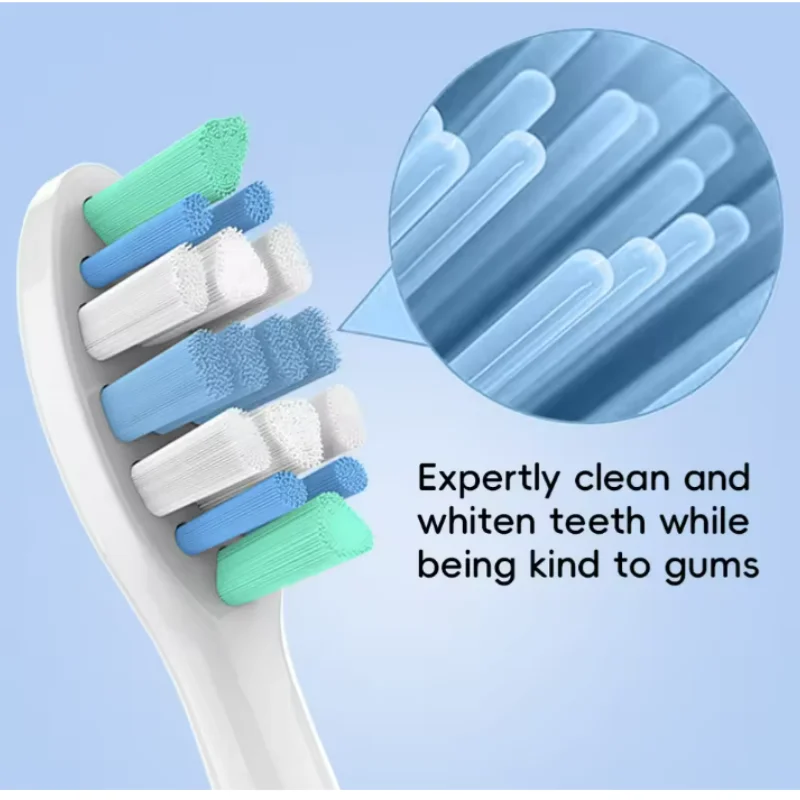 Replacement Toothbrush Heads Compatible with Philips Sonicare Electric Brush Head 1100 2100 4100 4300 5100 5300 6100 6500 etc