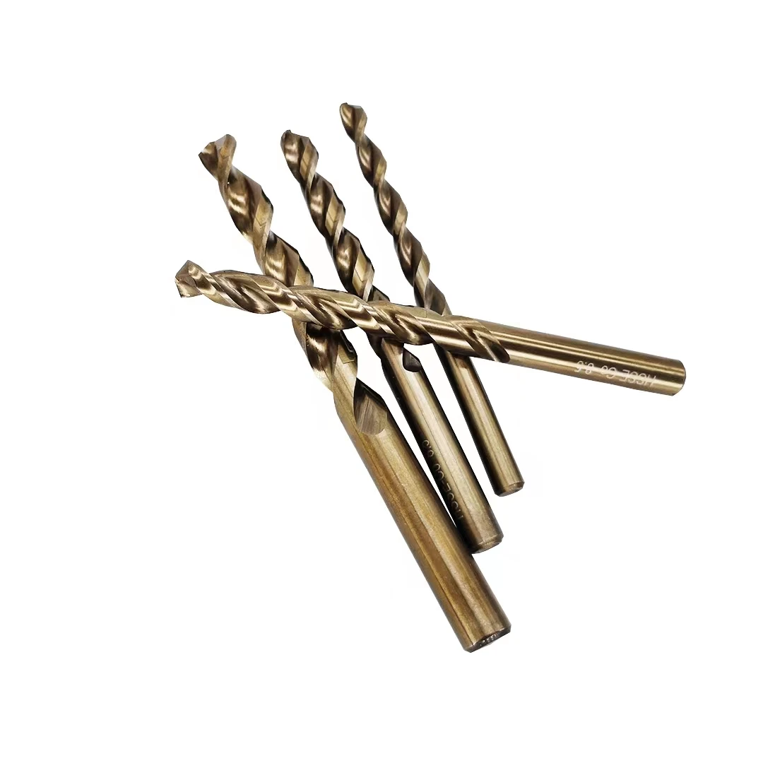 HSS Hemp Flowers Cobalt Drill Special Stainless Steel Drill Bits 10pcs 1.0mm-8.5mm