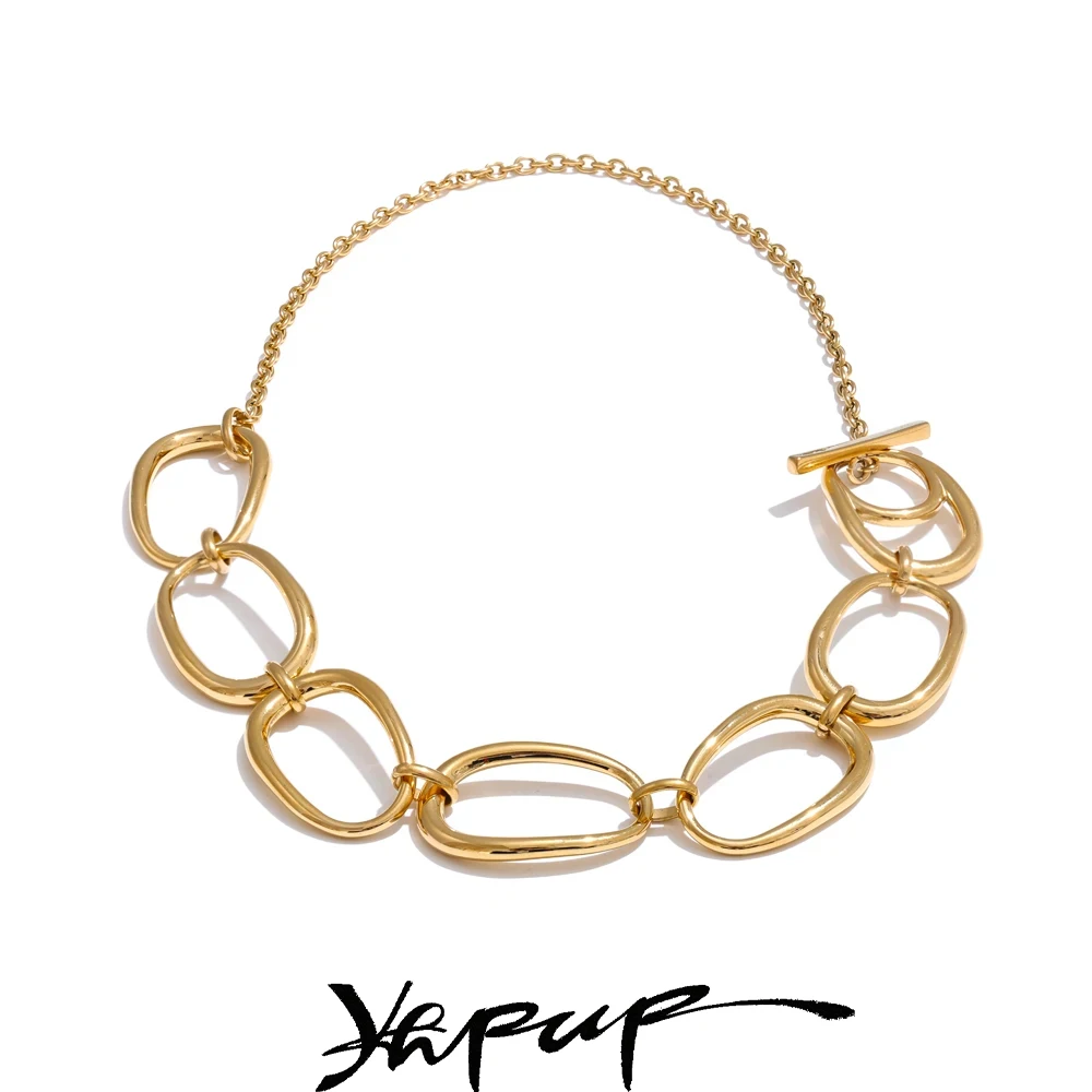 Yhpup Necklace PVD Plated