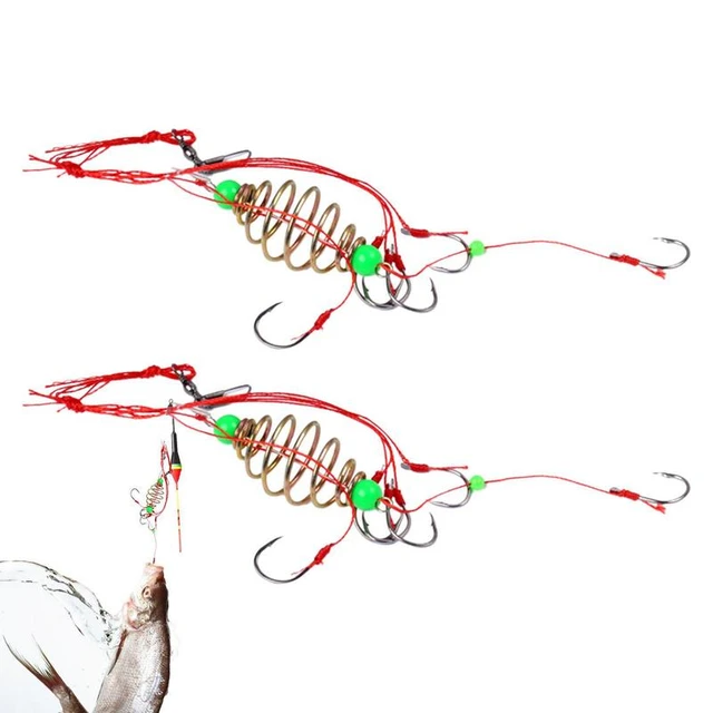 Spring Fishing Hooks Spring Twist Fishing Baits Hooks Efficient