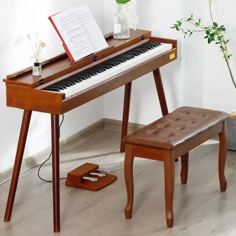88-key Wooden Musical Electric Organ Heavy Hammer Keyboard Professional Adult Electronic Piano Beginner Flexible Midi Controller
