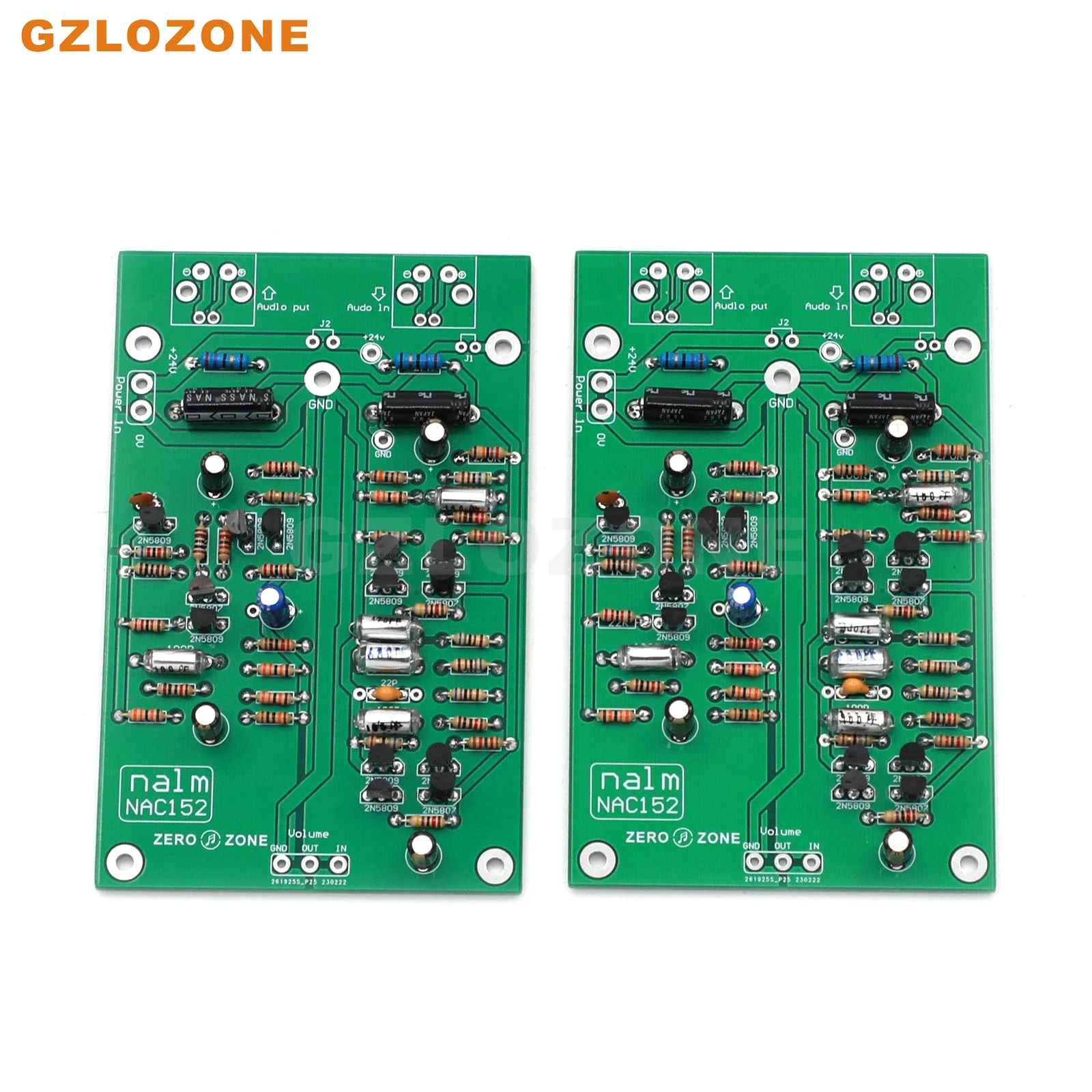 

2 Channel NAC152 Preamplifier Base on NAIM NAC152XS circuit DIY Kit/Finished board