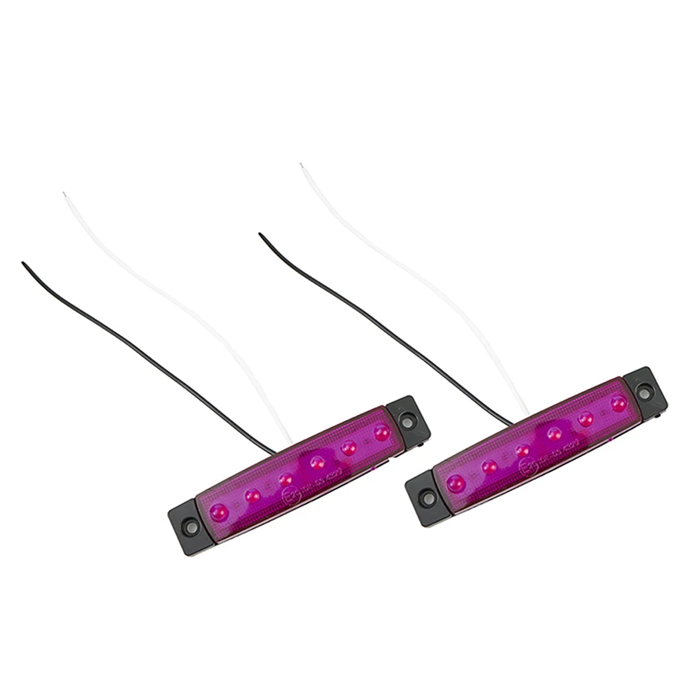 

10pcs White Marine Boats LED Cabin Courtesy Lights Deck Stair Stern Transom Light ABS Plastic Case 6 LED Rock Light New