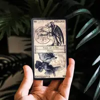 Oracle Cards The Oracle of Heaven and Hell Cards Board Game English Version Standard Tarot Decks for Witch Gift Party Favors 2