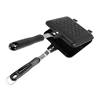 Grilled Sandwich Panini Maker,Bread Toast Breakfast Machine,Hot Sandwich Pan,Nonstick Aluminum Flip Pan,Kitchen Tool 1