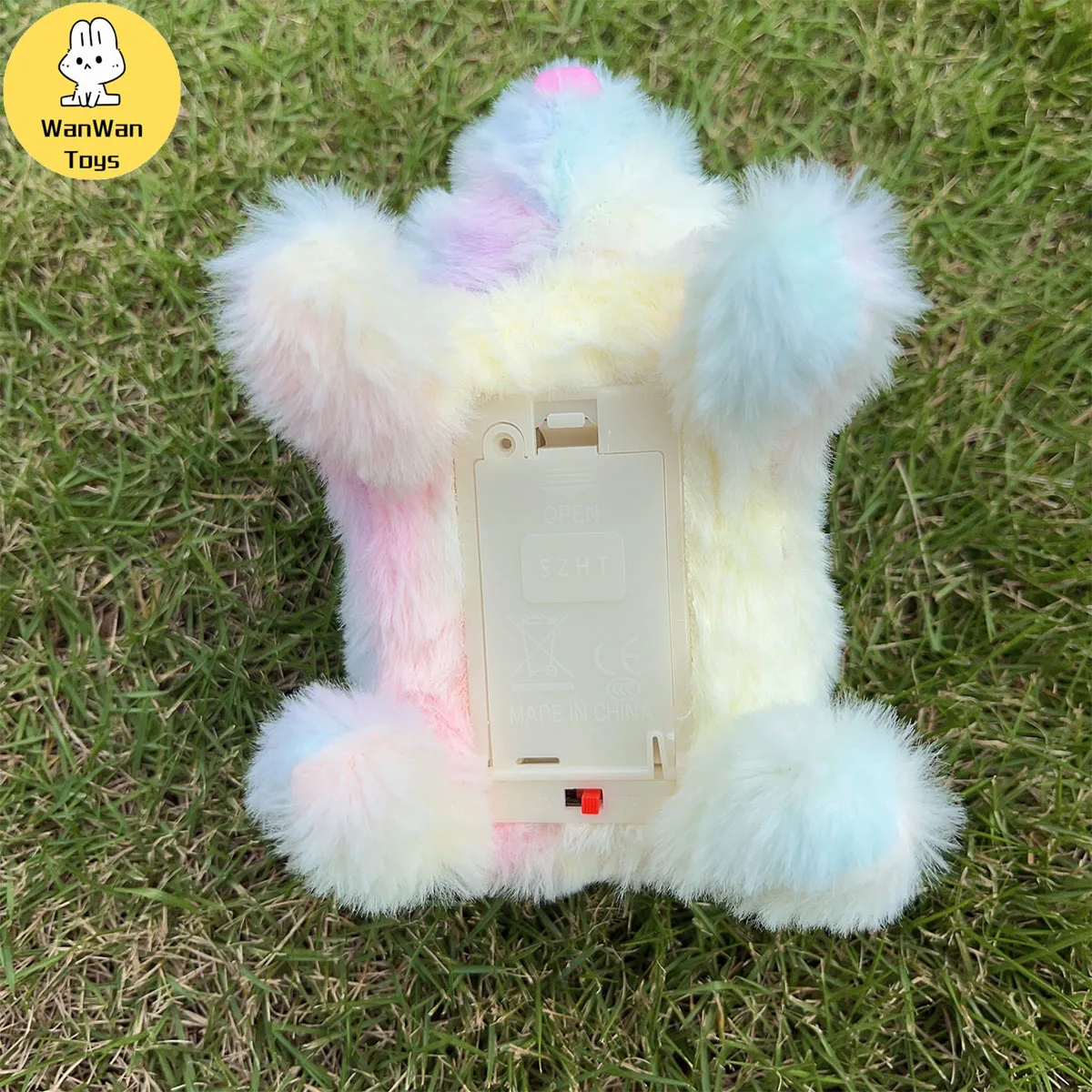 Electric plush toy bunny Easter gift for children men and women birthday camouflage random bunny birthday gift 5