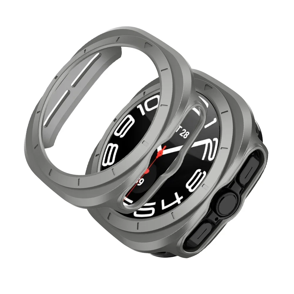 Ultimate PC Matte Protective Case - All-Around Hard Bumper Shell for Samsung Galaxy Watch Accessories