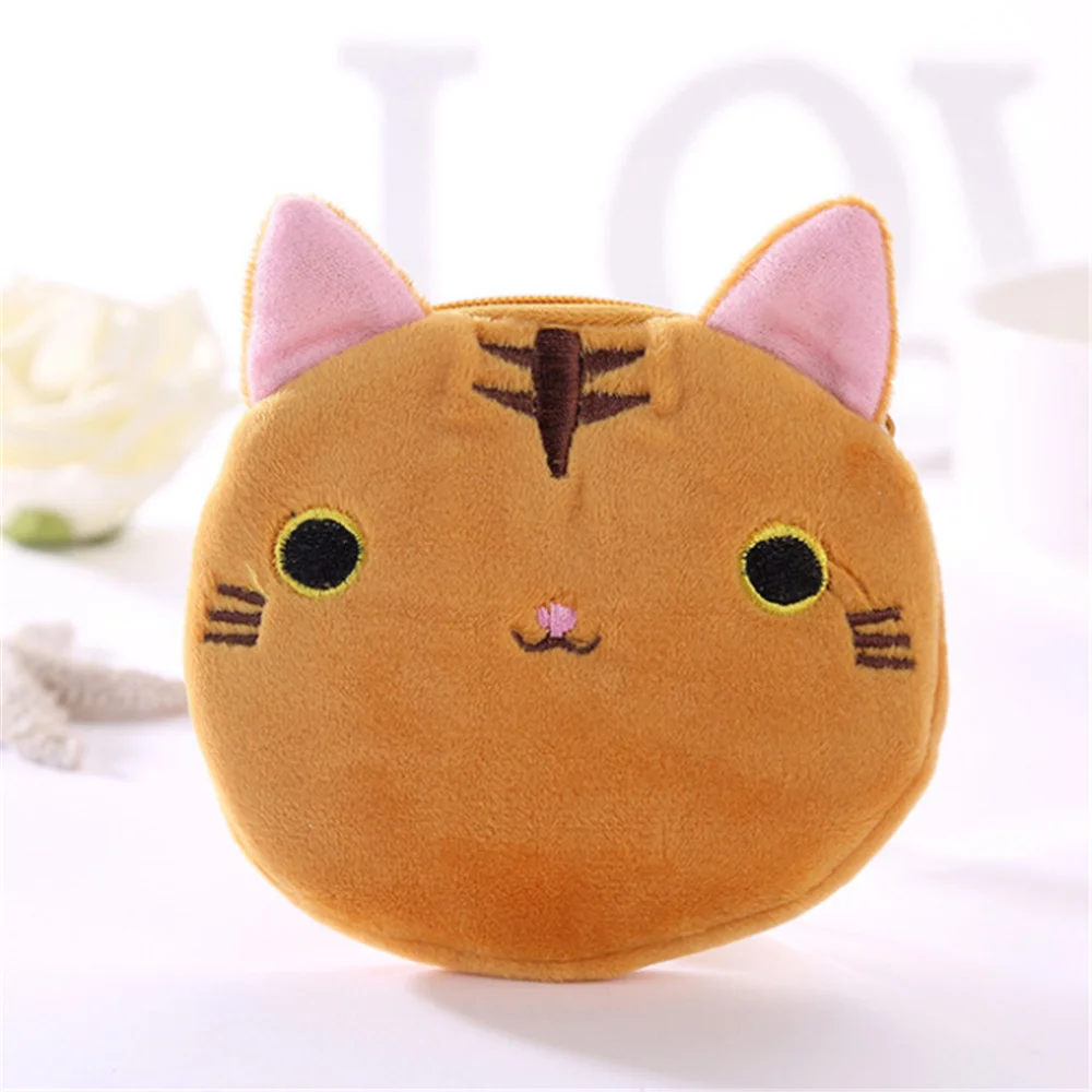 Cute 6Colors Cat Toys 10CM Approx. Plush Bag Toy Doll Pendant Key Chain Gift Plush Bag TOY