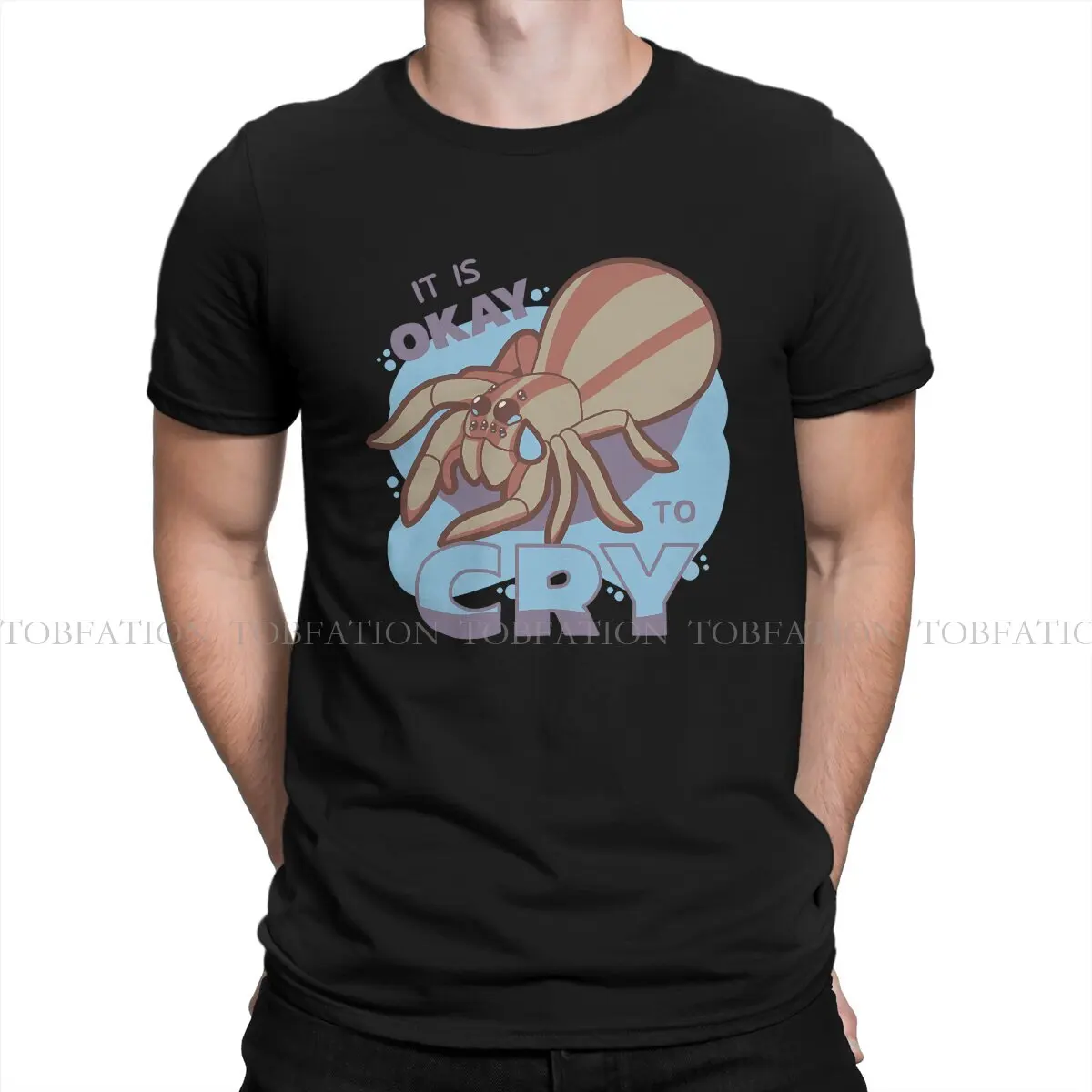 Va Bene Pianto Le Più Nuove Magliette Spaventoso Spider Animal Maschio Graphic Fabric Top T Shirt O Neck