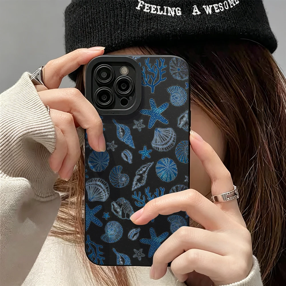 Ocean Shells and Starfish Phone Case Cover