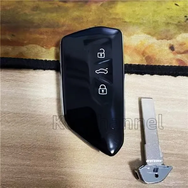 3 Button MQB Modified Car Key Shell Cover Keyless Remote Case Golf8 Style Casing for Golf Tiguan Polo Jetta Skoda Seat Smart Key 4