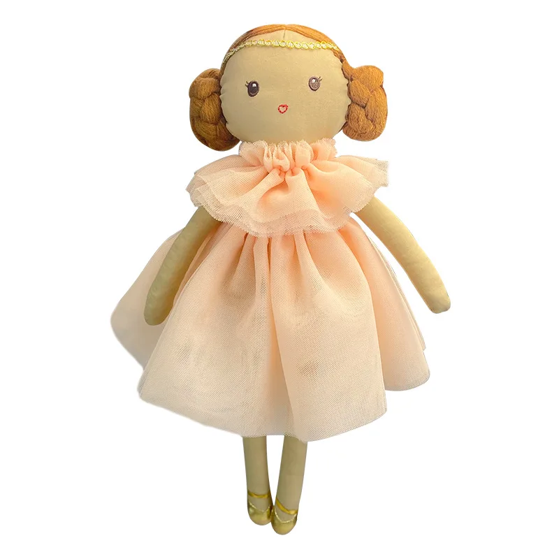 Nordic 50cm Fairy Soothing Girl Doll Plush Toys for Baby Girls Sleeping Toys Kids Gift Baby Girls Room Decoration Nursery Decor 6