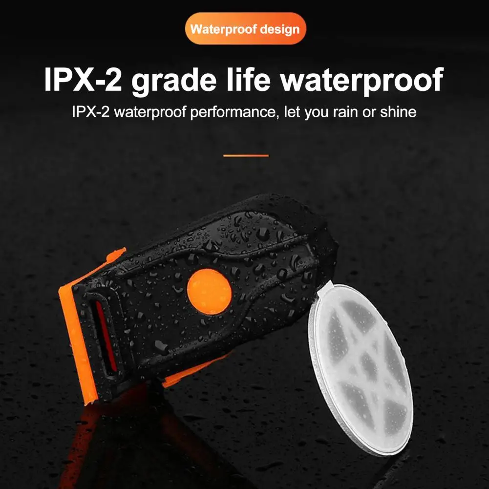 

Bike Tail Light High Brightness Waterproof Bicycle Rear Light Rechargeable Tail Light with Multiple Modes Enhance Bike Safety