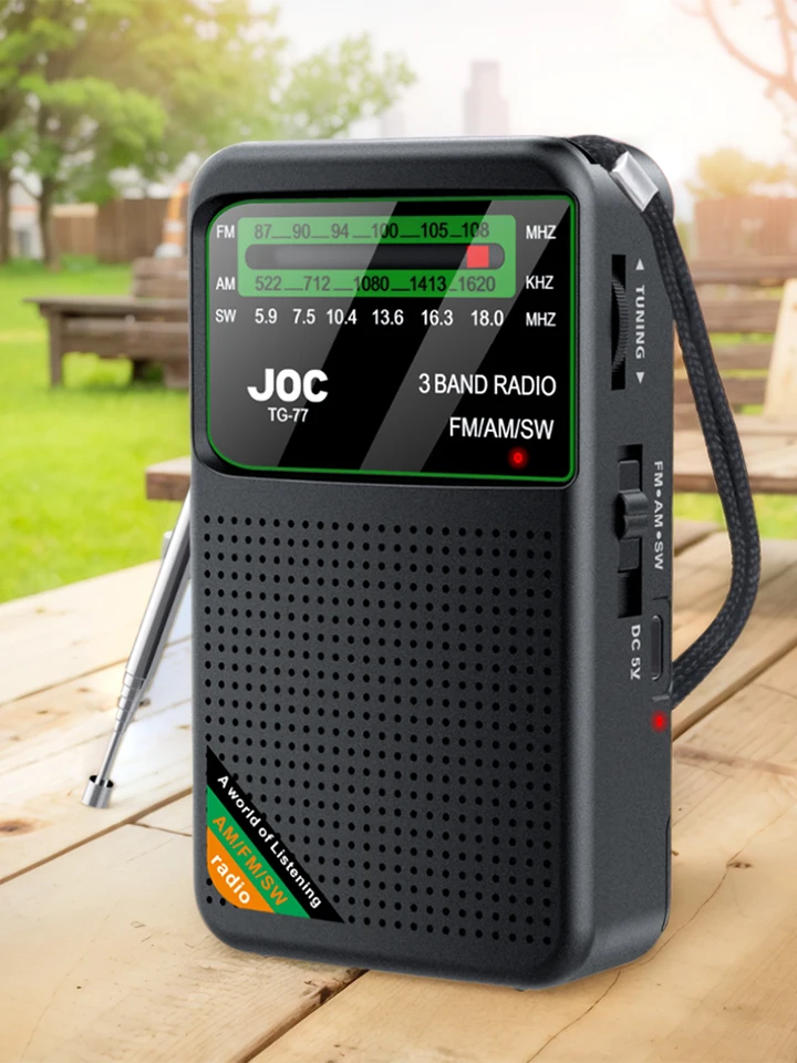 Portable Rechargeable Full Band Mini Radio