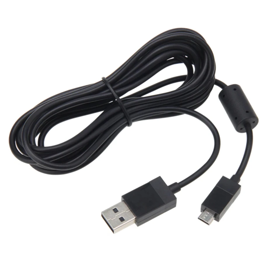 

Кабель для зарядки Micro USB, 500 шт., длина 2,75 м, сменный шнур для контроллера для Xbox One PS4, линия передачи данных